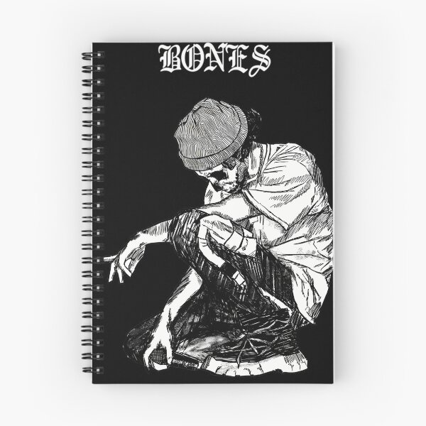 Item preview, Beanie Crouching Below Text Reading Bones designed and sold by Clear-Styles.