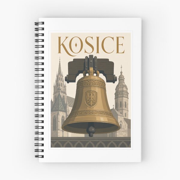 Item preview, Kosice Urban Bell Travel Poster designed and sold by Beyond Destinations.