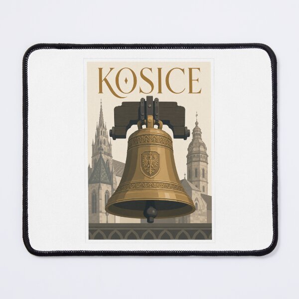 Item preview, Kosice Urban Bell Travel Poster designed and sold by Beyond Destinations.