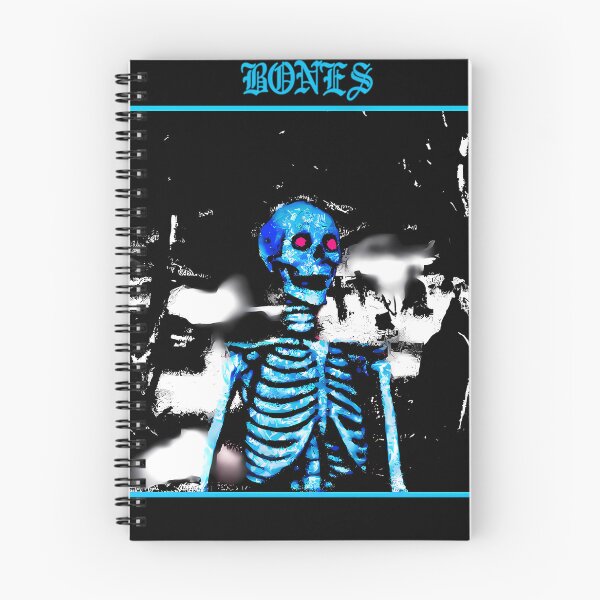 Item preview, Glowing Eyes Under Text Reading Bones designed and sold by Clear-Styles.