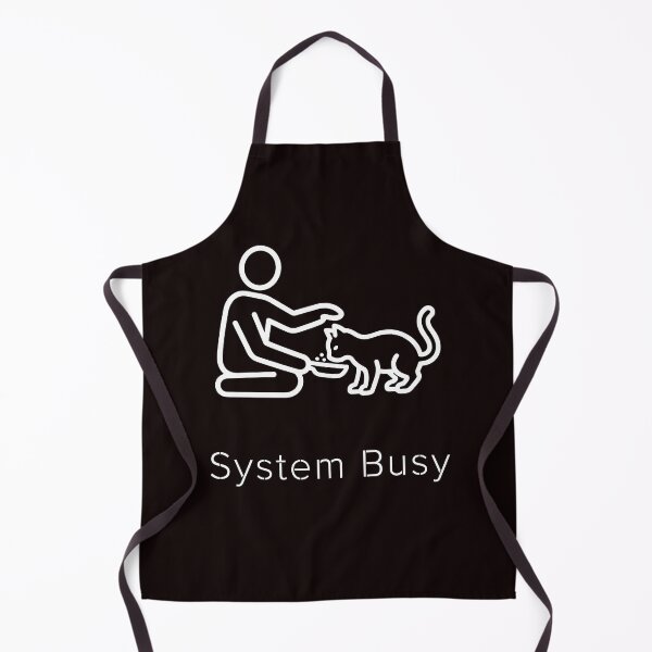 Item preview, System Busy Cat – Funny Daily Priority Cat Meme Design designed and sold by ContigoART.