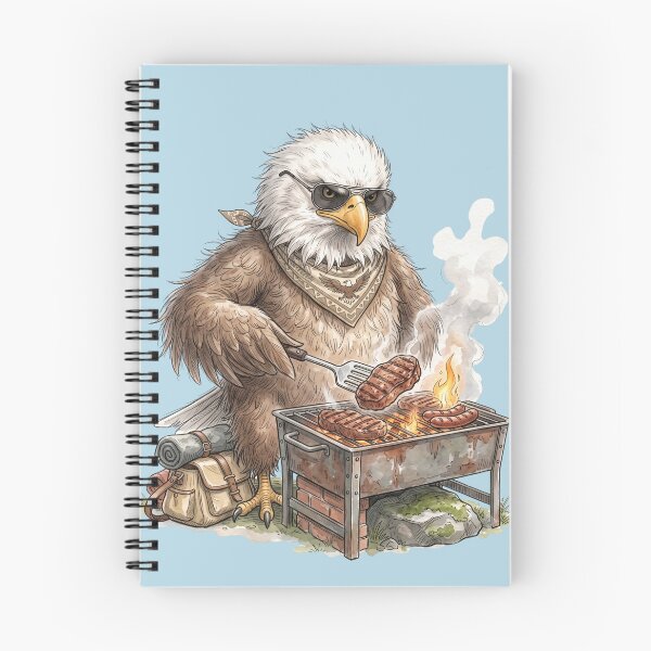 Item preview, Cool Bald Eagle Sunglasses BBQ Grill Master Camping Art designed and sold by BreezifyDesignStudio.