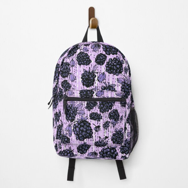 Item preview, Dark Blackberries Pattern Cute Crayon Style designed and sold by VectorForge.