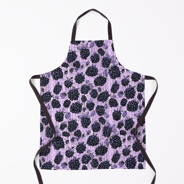 Item preview, Dark Blackberries Pattern Cute Crayon Style designed and sold by VectorForge.
