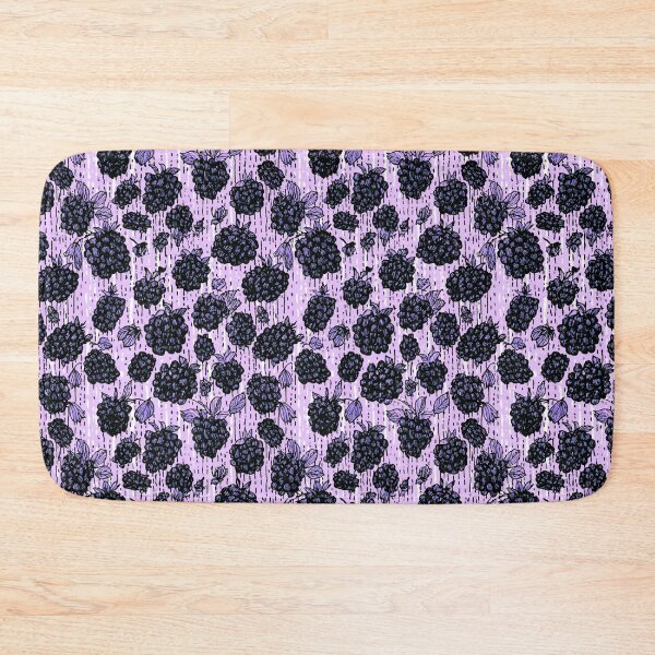 Item preview, Dark Blackberries Pattern Cute Crayon Style designed and sold by VectorForge.