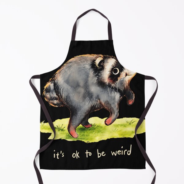Item preview, It's Ok To Be Weird Badger Unique Jimothy Self Acceptance designed and sold by Hugosploosh.