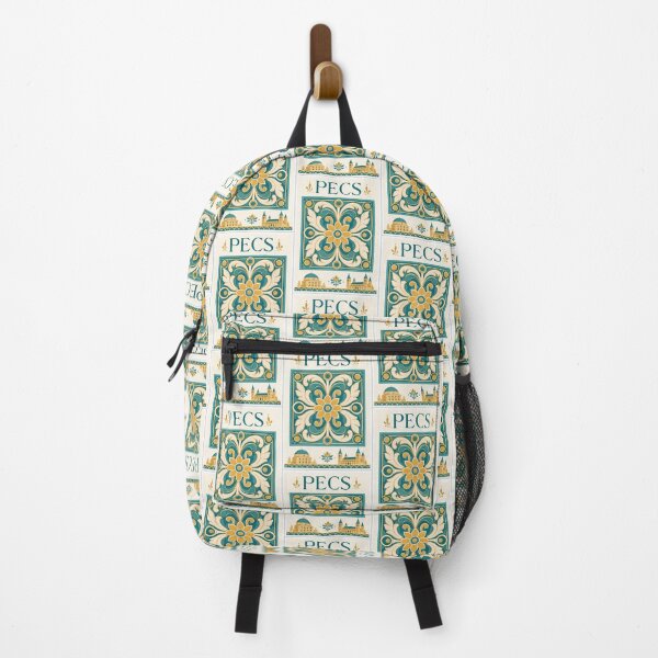 Item preview, Pecs Ornamental Tile Travel Poster designed and sold by Beyond Destinations.