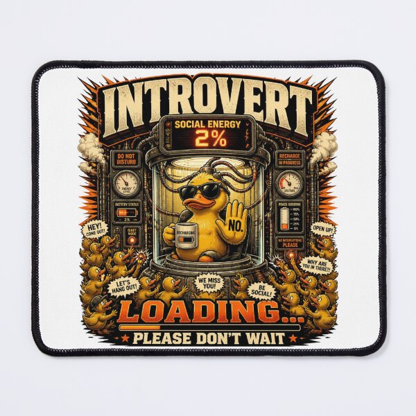 Item preview, INTROVERT: LOADING... PLEASE DON'T WAIT designed and sold by Cavalier-org.