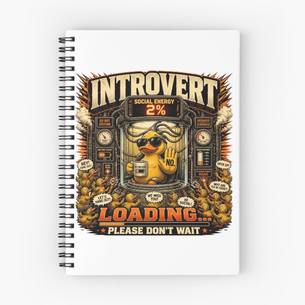 Item preview, INTROVERT: LOADING... PLEASE DON'T WAIT designed and sold by Cavalier-org.
