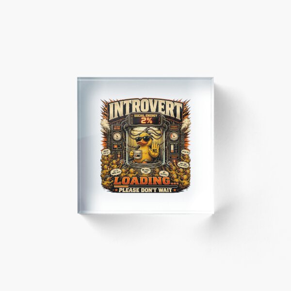 Item preview, INTROVERT: LOADING... PLEASE DON'T WAIT designed and sold by Cavalier-org.
