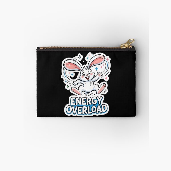 Item preview, Cute Hyper Energy Overload Jumping Bunny designed and sold by Owcomm.