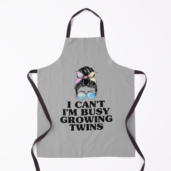 Item preview, I Can't I'm Busy Growing Twins Twin Expecting Mom Pregnancy designed and sold by FrankIsabel.