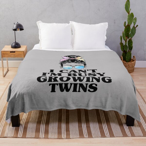 Item preview, I Can't I'm Busy Growing Twins Twin Expecting Mom Pregnancy designed and sold by FrankIsabel.