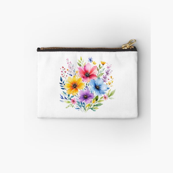 Item preview, Watercolor painted wildflowers designed and sold by trendspatterns.