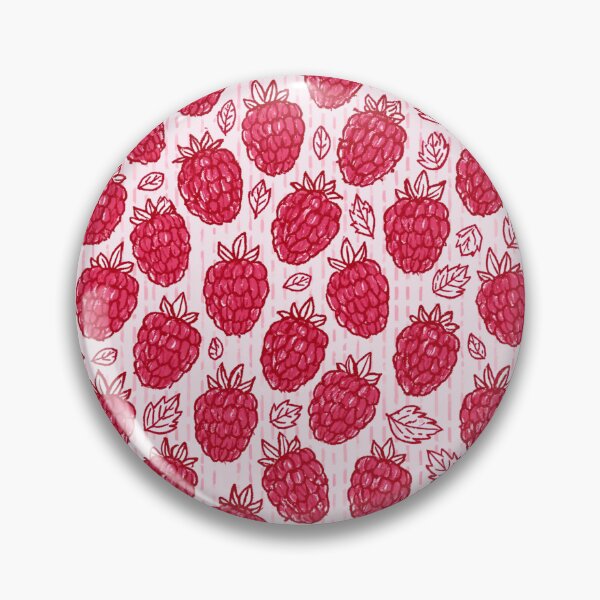 Item preview, Sweet Red Raspberries Pattern Cute Crayon Style designed and sold by VectorForge.