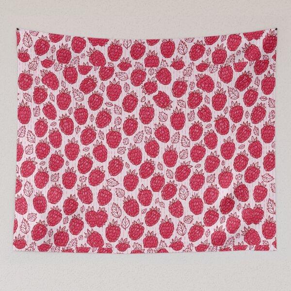Item preview, Sweet Red Raspberries Pattern Cute Crayon Style designed and sold by VectorForge.
