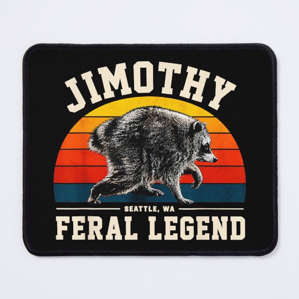 Item preview, Jimothy Seattle Wa Feral Legend Raccoon Wildlife designed and sold by Hugosploosh.