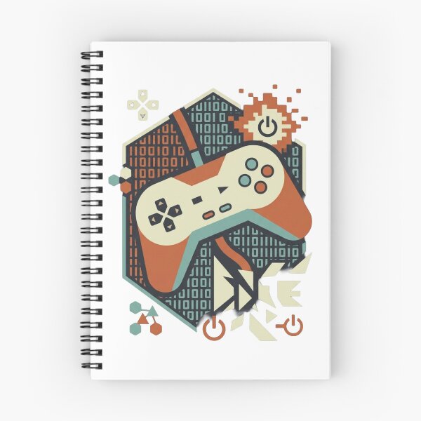 Item preview, Retro Gaming Controller - Binary Code Abstract Art designed and sold by Dzblack.