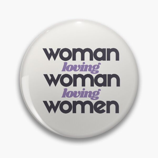Item preview, woman loving woman loving women – bisexual and lesbian typography designed and sold by joanaette.