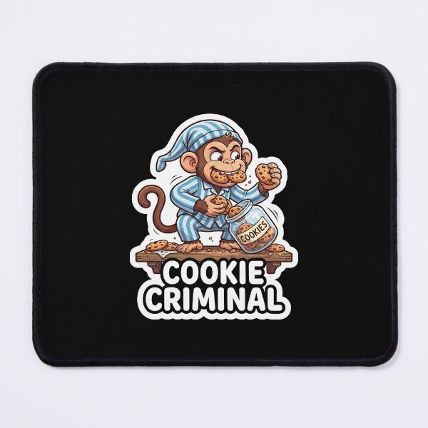 Item preview, Naughty Monkey Stealing Sweet Chocolate Cookies designed and sold by Owcomm.
