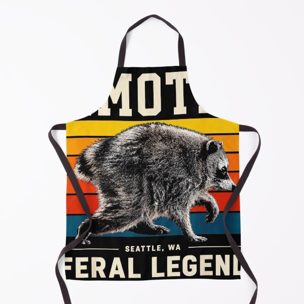 Item preview, Jimothy Feral Legend Seattle Wa Raccoon Wildlife Fan designed and sold by Hugosploosh.