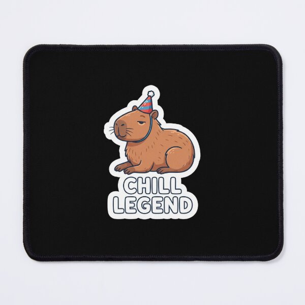 Item preview, Cute Chill Legend Capybara Party Animal designed and sold by Owcomm.