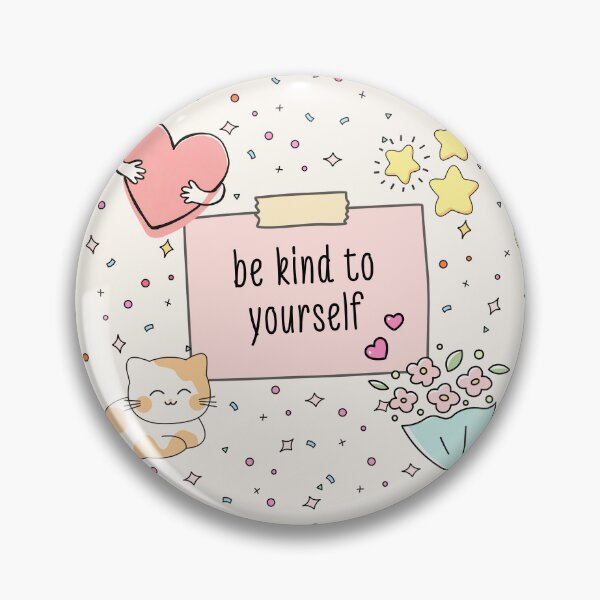 Item preview, Be Kind To Yourself Cute Doodle Design designed and sold by LibertyHub.