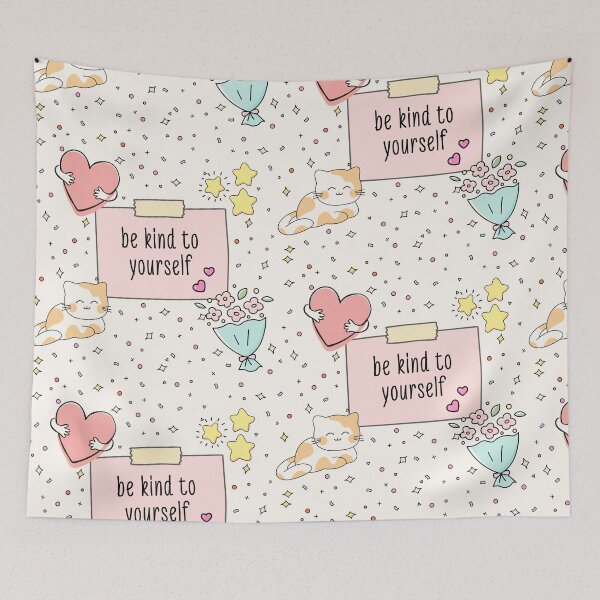 Item preview, Be Kind To Yourself Cute Doodle Design designed and sold by LibertyHub.