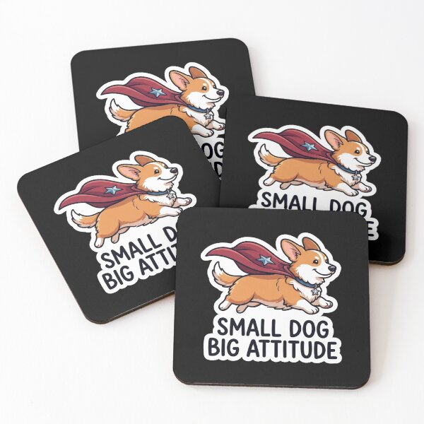 Item preview, Cute Superhero Corgi Small Dog Big Attitude designed and sold by Owcomm.