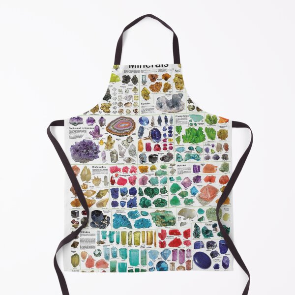 Item preview, Colorful Minerals Chart Crystal Gemstone Educational designed and sold by colinterrell.