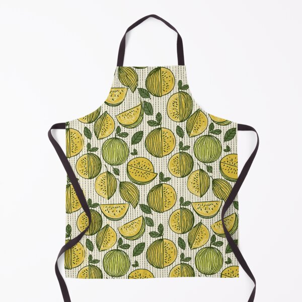 Item preview, Tropical Yellow Melons Pattern Cute Crayon Style designed and sold by VectorForge.