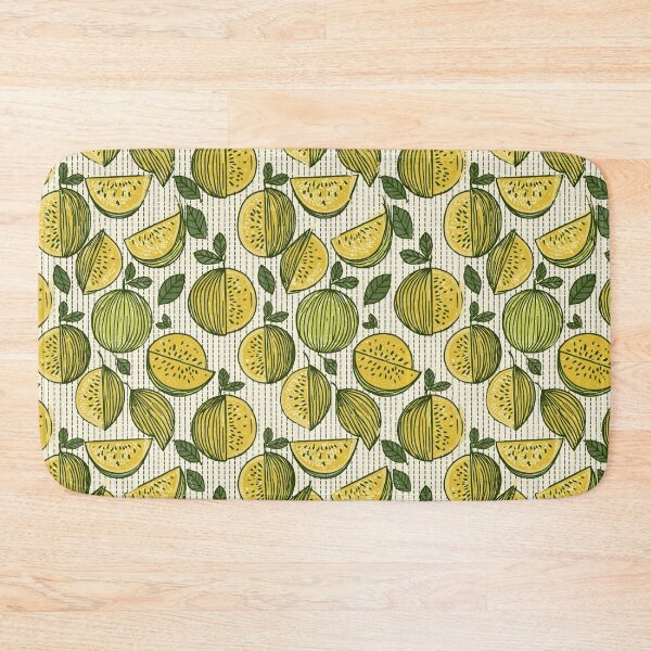 Item preview, Tropical Yellow Melons Pattern Cute Crayon Style designed and sold by VectorForge.