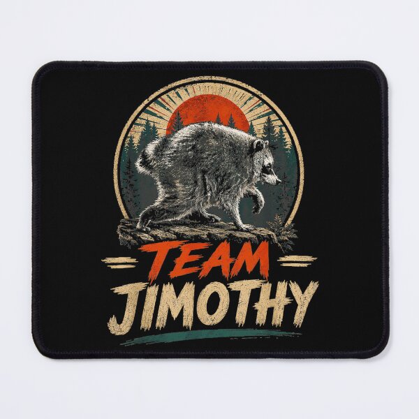 Item preview, Team Jimothy Personalized Name Bear Wilderness Nature Fan designed and sold by Hugosploosh.