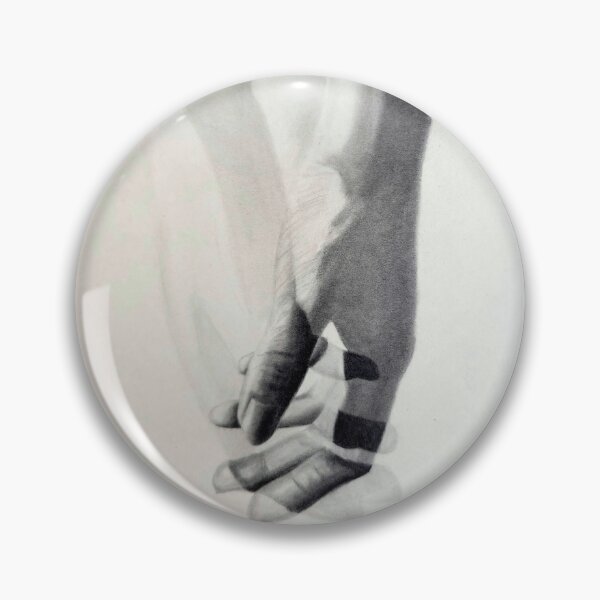 Item preview, Togetherness – Black and White Hand Study Sketch designed and sold by BoyanVBart.
