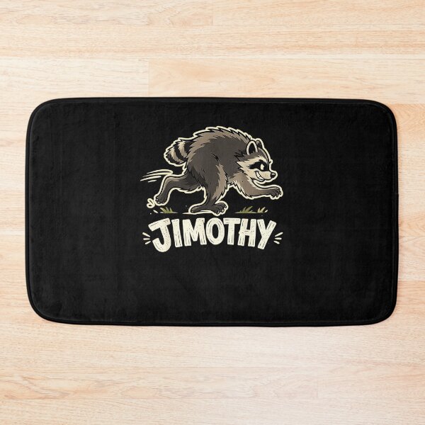 Artikelvorschau, Jimothy Waschbär Wildtier Personalisierter Name entworfen und verkauft von Hugosploosh.