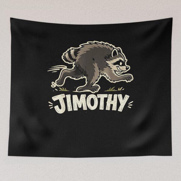 Item preview, Jimothy Raccoon Wildlife Animal Personalized Name designed and sold by Hugosploosh.