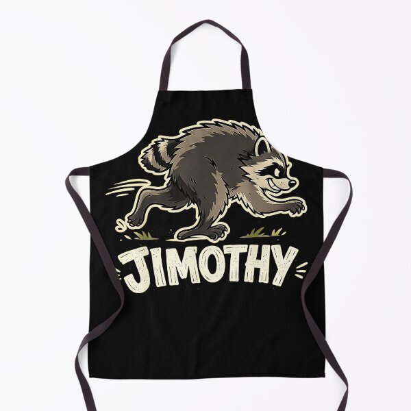 Artikelvorschau, Jimothy Waschbär Wildtier Personalisierter Name entworfen und verkauft von Hugosploosh.
