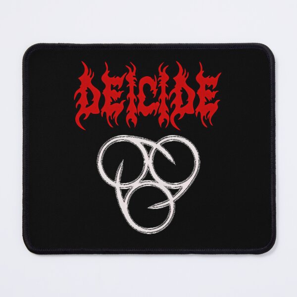 Item preview, Deicide Three Hooks Symbol Red Death Metal designed and sold by indecentXp0sure.