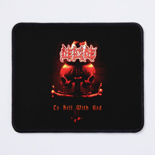Item preview, To Hell With God Deicide Red Skull Cross designed and sold by indecentXp0sure.