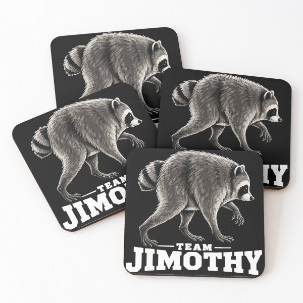 Item preview, Team Jimothy Raccoon Meme Funny Animal Wildlife designed and sold by Hugosploosh.