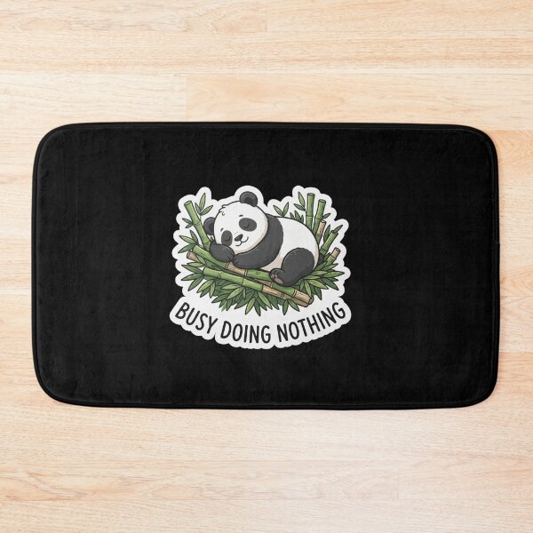 Item preview, Cute Sleepy Panda Busy Doing Nothing designed and sold by Owcomm.