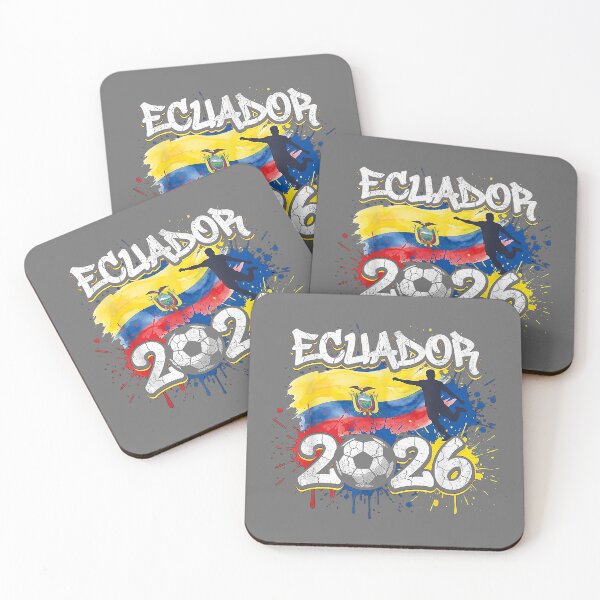 Item preview, Ecuador 26 Fan Paint Splash Ecuadorian Flag Graffiti Art designed and sold by KristineLi.