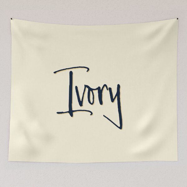 Item preview, IVORY personalized type design designed and sold by CharlottePlaceArt.