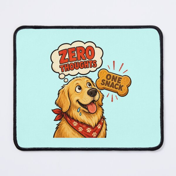 Item preview, Funny Food Motivated Golden Retriever Humor designed and sold by Gentlestate.