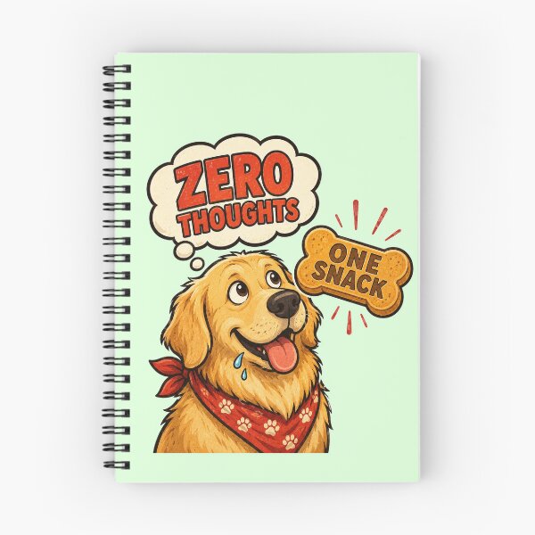 Item preview, Funny Food Motivated Golden Retriever Humor designed and sold by Gentlestate.
