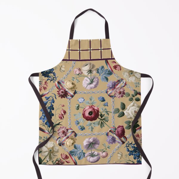 Item preview, Geometric floral design in sand tones designed and sold by Tana&tanuc.