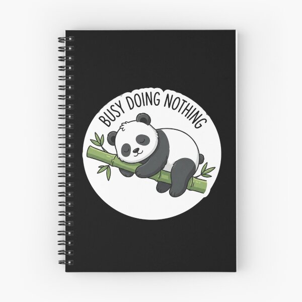 Item preview, Cute Sleeping Panda Busy Doing Nothing designed and sold by Owcomm.