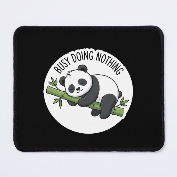 Item preview, Cute Sleeping Panda Busy Doing Nothing designed and sold by Owcomm.