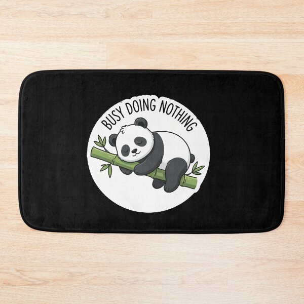 Item preview, Cute Sleeping Panda Busy Doing Nothing designed and sold by Owcomm.