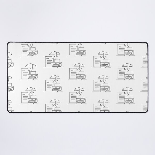 Item preview, A scanned paper next to a printer labeled for cloud upload designed and sold by rasagamastore.